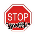 Stop graffiti logo