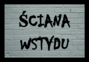 sciana wstydu